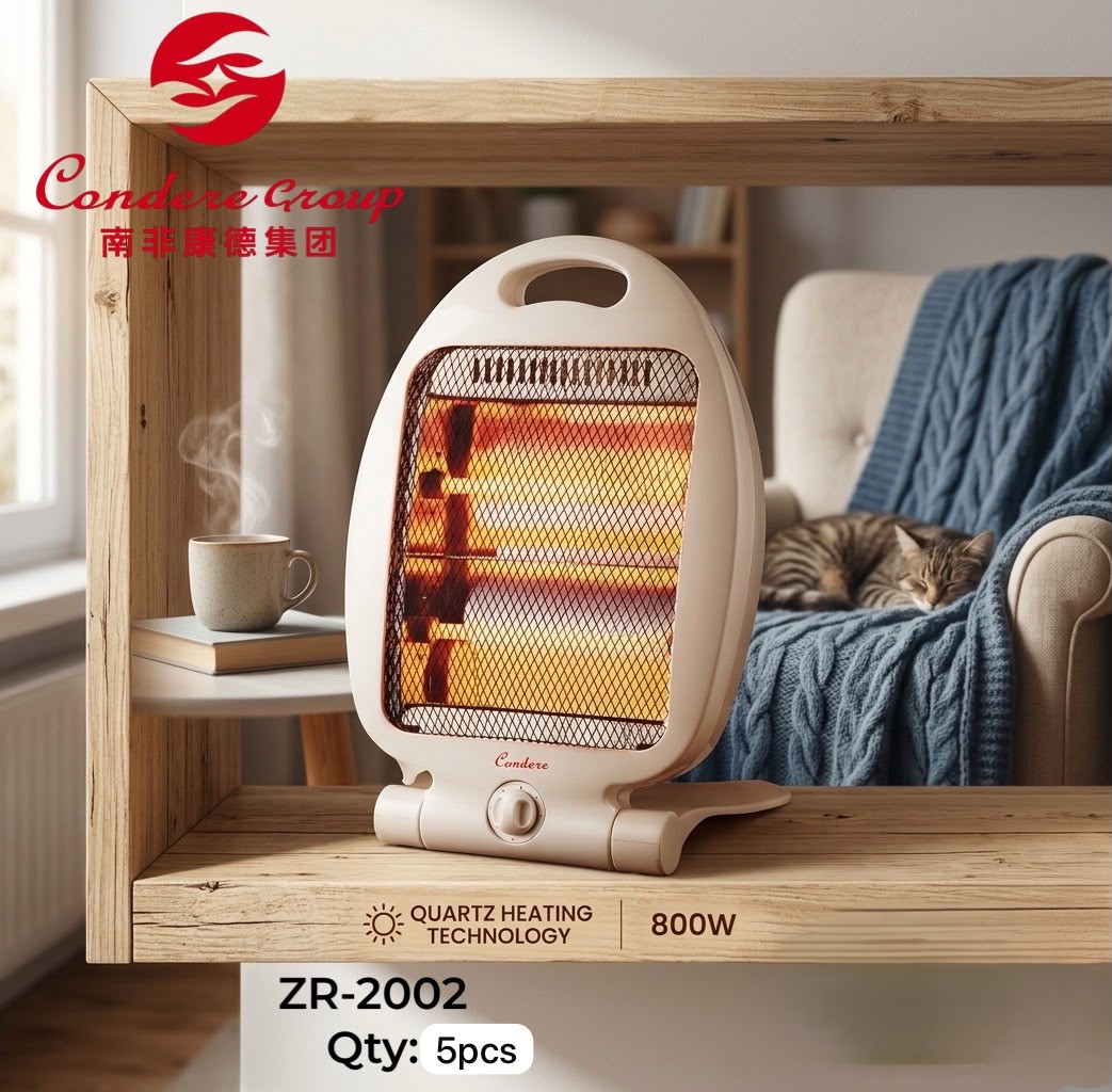 Condere ZR-2002 Electric Quartz Space Heater