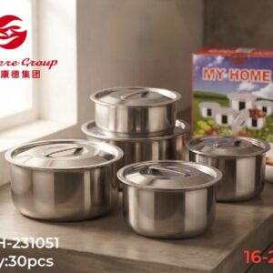 Condere Stainless Steel Cookware Set (Model: MLH-231051)