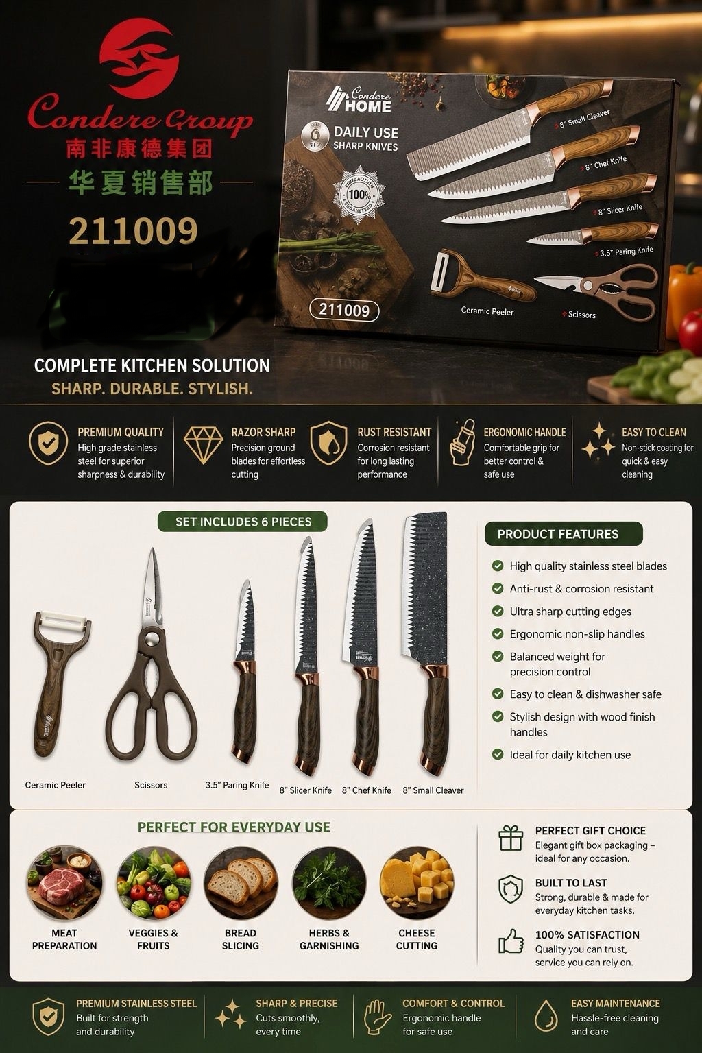 KNIFE SAT 6