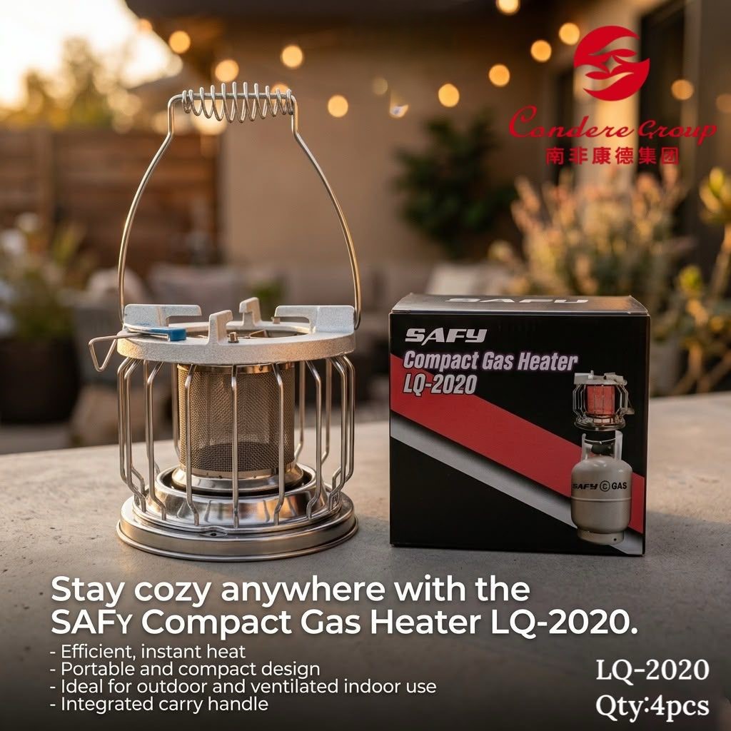 SAFY Compact Gas Heater (Model: LQ-2020)
