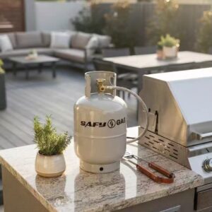Gas bottle Safy Steel Gas Cylinder (LPGB-3) Empty