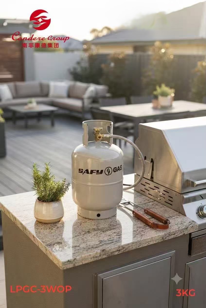 Gas bottle Safy Steel Gas Cylinder (LPGB-3) Empty