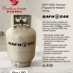 Gas bottle Safy Steel Gas Cylinder (LPGB-5) Empty