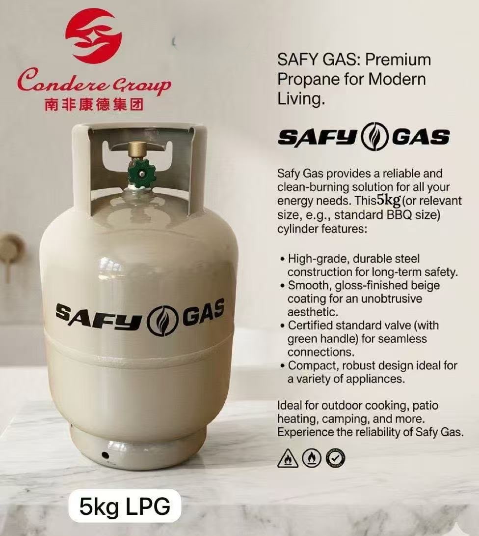 Gas bottle Safy Steel Gas Cylinder (LPGB-5) Empty