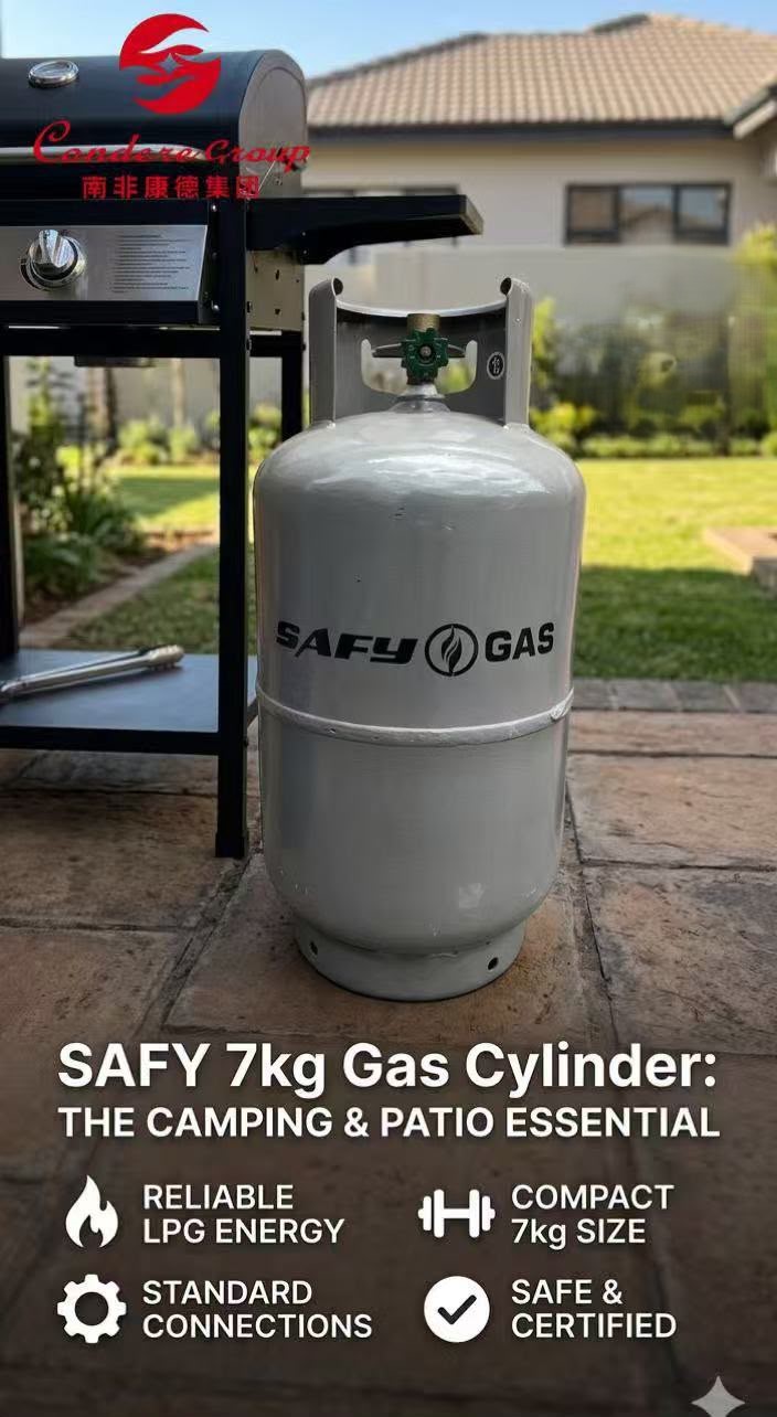 Gas bottle Safy Steel Gas Cylinder (LPGB-7) Empty