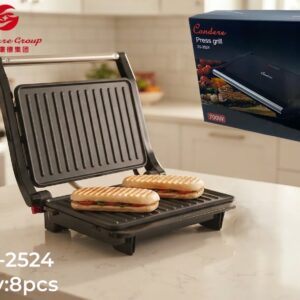 Condere Group ZS-2524 700W Electric Press Grill / Panini Maker